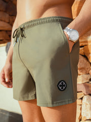 Swim shorts - Khaki Green